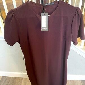 NASTY GAL Flare Bottom Dress